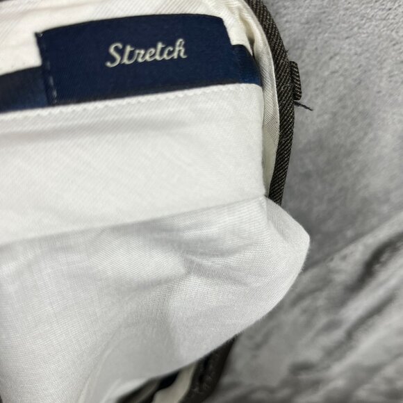 Canali Dress Pants Mens 38 Wool Stretch Straight Leg Relaxed Quiet Luxury - Picture 10 of 11